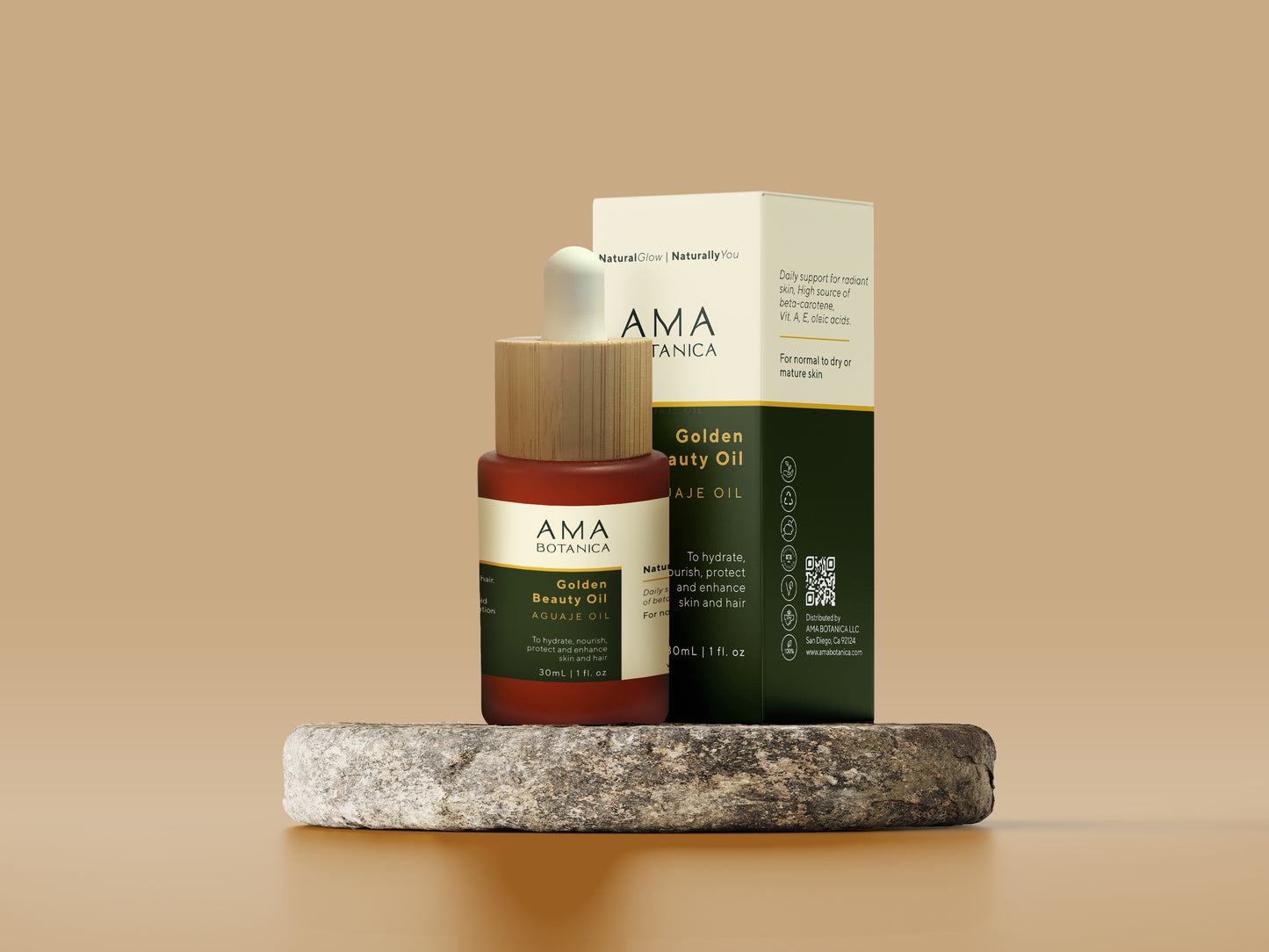 AMA Golden Beauty Oil 30mL for Face
